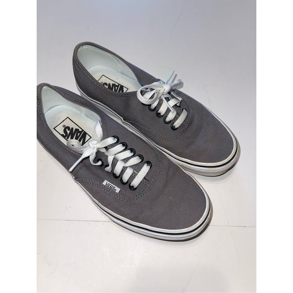 Vans Shoes Mens 86.5 Womens 8 Off The‎ Wall Casual Lace Up Sneakers 721356 Grey